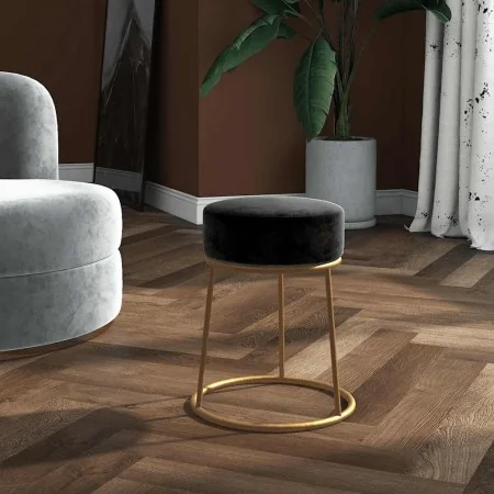 Hocker redondo negro terciopelo by , Folding stools and chairs - Ref: Foro24-340260, Price: 42,48 €, Discount: %