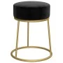 Hocker redondo negro terciopelo by , Folding stools and chairs - Ref: Foro24-340260, Price: 42,48 €, Discount: %