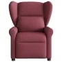 Sillón de masaje reclinable eléctrico tela rojo tinto by , Armchairs - Ref: Foro24-3303367, Price: 259,69 €, Discount: %