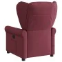 Sillón de masaje reclinable eléctrico tela rojo tinto by , Armchairs - Ref: Foro24-3303367, Price: 259,69 €, Discount: %