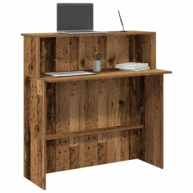 Mostrador de recepción madera vieja 100x50x103,5 cm de , Escritorios - Ref: Foro24-859031, Precio: 108,57 €, Descuento: %