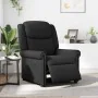 Sillón reclinable eléctrico cuero sintético negro brillante by , Armchairs - Ref: Foro24-3303414, Price: 259,27 €, Discount: %