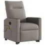 Sillón de masaje eléctrico reclinable elevable tela taupé de , Sillones - Ref: Foro24-3324078, Precio: 354,22 €, Descuento: %