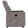 Sillón de masaje eléctrico reclinable elevable tela taupé de , Sillones - Ref: Foro24-3324078, Precio: 354,22 €, Descuento: %
