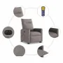 Sillón de masaje eléctrico reclinable elevable tela taupé de , Sillones - Ref: Foro24-3324078, Precio: 354,22 €, Descuento: %