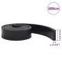 Borde de goma para quitanieves negro 300x10x2 cm de , Quitanieves - Ref: Foro24-4103548, Precio: 49,84 €, Descuento: %