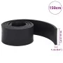 Borde de goma para quitanieves negro 150x10x1 cm by , Snowplow - Ref: Foro24-4103520, Price: 19,98 €, Discount: %