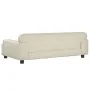 Sofá para niños de cuero sintético crema 90x53x30 cm de , Mobiliario para bebés y niños pequeños - Ref: Foro24-3196288, Preci...