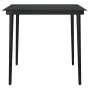 Juego de comedor jardín 5 piezas ratán sintético vidrio negro de , Conjuntos de jardín - Ref: Foro24-3334486, Precio: 319,75 ...