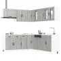 Mueble cocina Kalmar sonoma gris 11 pzas madera contrachapada by , Kitchen cabinets - Ref: Foro24-3314917, Price: 742,86 €, D...