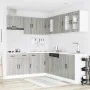 Mueble cocina Kalmar sonoma gris 11 pzas madera contrachapada by , Kitchen cabinets - Ref: Foro24-3314917, Price: 742,86 €, D...