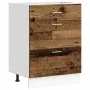 Mueble bajo de cocina “Lyon” de madera antigua de , Armarios de cocina - Ref: Foro24-854257, Precio: 95,30 €, Descuento: %