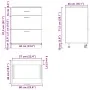 Mueble bajo de cocina “Lyon” de madera antigua de , Armarios de cocina - Ref: Foro24-854257, Precio: 95,30 €, Descuento: %