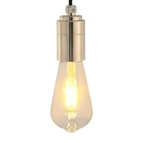 Portalámparas 2 uds níquel satinado E27 de , Accesorios de iluminación - Ref: Foro24-4106537, Precio: 15,58 €, Descuento: %