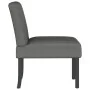 Butaca tapizada de tela gris claro von , Einfache Stühle - Ref: Foro24-352458, Preis: 62,12 €, Rabatt: %