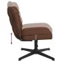 Silla de oficina giratoria de tela marrón de , Sillas - Ref: Foro24-4105404, Precio: 107,87 €, Descuento: %