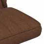 Silla de oficina giratoria de tela marrón de , Sillas - Ref: Foro24-4105404, Precio: 107,87 €, Descuento: %
