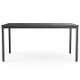 Mesa Keter Signature Porto 160 cm - Madera de fresno y acero negro de , Mesas de jardín - Ref: Foro24-447624, Precio: 191,68 ...