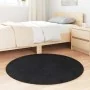 Alfombra peluda de pelo largo NAVARRA negra 100x100cm poliéster de , Alfombras - Ref: Foro24-4102894, Precio: 21,25 €, Descue...