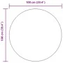Alfombra peluda de pelo largo NAVARRA negra 100x100cm poliéster de , Alfombras - Ref: Foro24-4102894, Precio: 21,25 €, Descue...