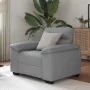 Sillón Sofá Tela Gris Claro 60 cm by , Sofas - Ref: Foro24-4105287, Price: 165,76 €, Discount: %