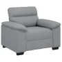 Sillón Sofá Tela Gris Claro 60 cm by , Sofas - Ref: Foro24-4105287, Price: 165,76 €, Discount: %