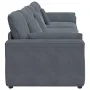 Sofá modular con cojines gris oscuro de , Unidades para sofás seccionales - Ref: Foro24-3321100, Precio: 644,51 €, Descuento: %