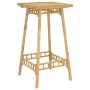 Mesa de bar para exterior cuadrada de bambú 55x55x100 cm de , Conjuntos de jardín - Ref: Foro24-4108229, Precio: 88,37 €, Des...