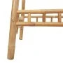 Mesa de bar para exterior cuadrada de bambú 55x55x100 cm de , Conjuntos de jardín - Ref: Foro24-4108229, Precio: 88,37 €, Des...