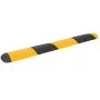 Badén de velocidad goma amarillo y negro 226x32,5x4 cm de , Señales de carretera y tráfico - Ref: Foro24-3157046, Precio: 126...
