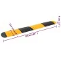 Badén de velocidad goma amarillo y negro 226x32,5x4 cm de , Señales de carretera y tráfico - Ref: Foro24-3157046, Precio: 126...