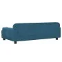 Sofá para niños de terciopelo azul 90x53x30 cm de , Mobiliario para bebés y niños pequeños - Ref: Foro24-3196279, Precio: 93,...