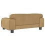 Sofá para niños de terciopelo marrón 70x45x30 cm de , Mobiliario para bebés y niños pequeños - Ref: Foro24-3196298, Precio: 8...
