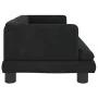 Sofá para niños de terciopelo negro 80x45x30 cm de , Mobiliario para bebés y niños pequeños - Ref: Foro24-3196309, Precio: 81...