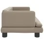 Sofá para niños de cuero sintético capuchino 80x45x30 cm de , Mobiliario para bebés y niños pequeños - Ref: Foro24-3196316, P...