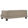 Sofá para niños de cuero sintético capuchino 80x45x30 cm de , Mobiliario para bebés y niños pequeños - Ref: Foro24-3196316, P...
