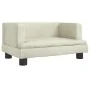 Sofá para niños de terciopelo crema 60x40x30 cm de , Mobiliario para bebés y niños pequeños - Ref: Foro24-3196323, Precio: 66...