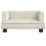 Sofá para niños de terciopelo crema 60x40x30 cm de , Mobiliario para bebés y niños pequeños - Ref: Foro24-3196323, Precio: 66...