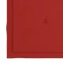 Sillas de jardín 2 unidades con cojines rojo madera de teca de , Sillas de jardín - Ref: Foro24-3062214, Precio: 257,61 €, De...