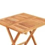 Set de bistró 3 pzas con cojines rojos madera maciza teca von , Gartensets - Ref: Foro24-3063231, Preis: 200,47 €, Rabatt: %