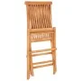 Set de bistró 3 pzas con cojines rojos madera maciza teca von , Gartensets - Ref: Foro24-3063231, Preis: 200,47 €, Rabatt: %