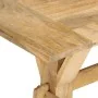 Banco de madera maciza de mango 160x35x45 cm by , Dining and kitchen benches - Ref: Foro24-354992, Price: 158,40 €, Discount: %