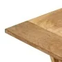 Banco de madera maciza de mango 160x35x45 cm by , Dining and kitchen benches - Ref: Foro24-354992, Price: 158,40 €, Discount: %