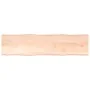 Tablero de mesa madera maciza borde natural 200x50x(2-4) cm by , Table tops - Ref: Foro24-363916, Price: 56,05 €, Discount: %