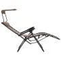 Tumbona plegable de textilene taupe de , Tumbonas - Ref: Foro24-312469, Precio: 115,91 €, Descuento: %