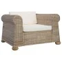 Sillón con cojines ratán natural de , Sillones - Ref: Foro24-283072, Precio: 381,88 €, Descuento: %