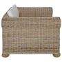 Sillón con cojines ratán natural de , Sillones - Ref: Foro24-283072, Precio: 381,88 €, Descuento: %