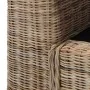 Sillón con cojines ratán natural de , Sillones - Ref: Foro24-283072, Precio: 381,88 €, Descuento: %