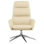 Sillón de relax de tela color crema de , Sillones - Ref: Foro24-341132, Precio: 111,21 €, Descuento: %