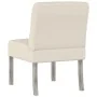Silla tapizada con botones lino de , Sillas poltrona - Ref: Foro24-352462, Precio: 85,64 €, Descuento: %